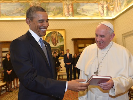 Vatican Pope Obama